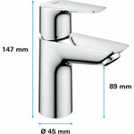Mischbatterie Grohe Start Edge Metall