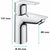 Mischbatterie Grohe Start Edge Metall
