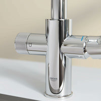 Kitchen Tap Grohe  Blue Pure StartCurve Metall C-Form