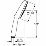 Duschkopf Grohe Kunststoff