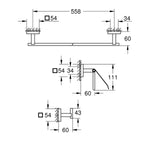 Mischbatterie Grohe Metall