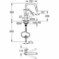 Mischbatterie Grohe QuickFix Start Metall