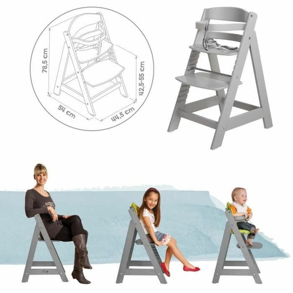 Kinderstuhl ROBA Sit Up III Grau Taupe