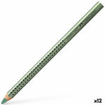 Buntstifte Faber-Castell grün metall (12 Stück)