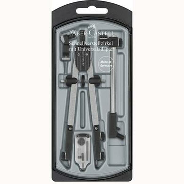 Kompass Faber-Castell Grau (5 Stück)