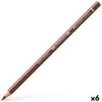 Buntstifte Faber-Castell Polychromos 176 Van-Dyck Braun (6 Stück)