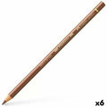 Buntstifte Faber-Castell Polychromos Braun 6 Stücke