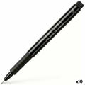 Dauermarker Faber-Castell Pitt Artist Dauermarker Schwarz (10 Stück)
