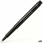 Dauermarker Faber-Castell Pitt Artist Dauermarker Schwarz (10 Stück)
