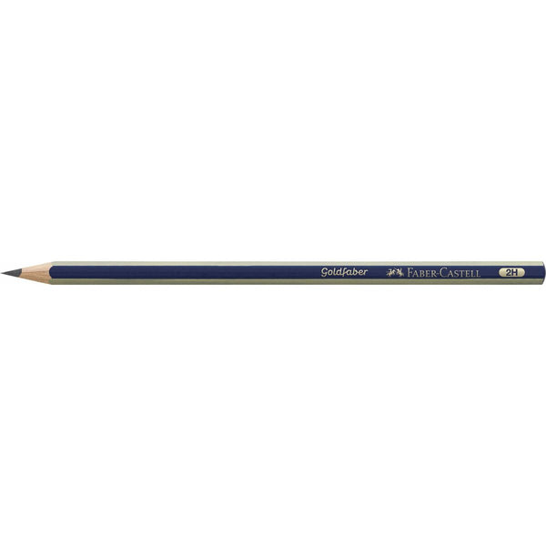 Bleistift Faber-Castell GoldFaber 1221 Sechseckig 2H (12 Stück)