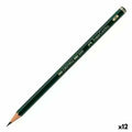 Bleistift Faber-Castell 9000 Ökologisch Sechseckig 3B (12 Stück)