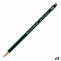 Bleistift Faber-Castell 9000 Ökologisch Sechseckig 5H (12 Stück)