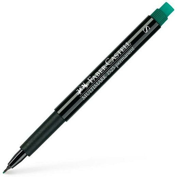 Dauermarker Faber-Castell Multimark 1523 S grün (10 Stück)