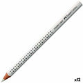 Buntstifte Faber-Castell Jumbo Grip Weiß (12 Stück)