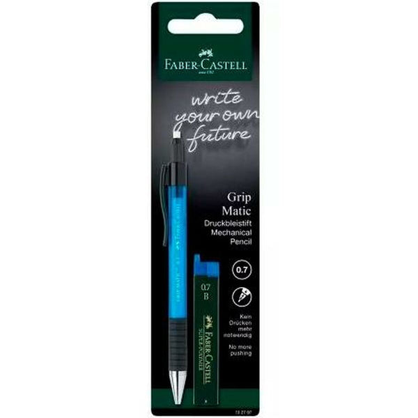 Druckbleistift Faber-Castell Grip  Matic Blau 0,7 mm (10 Stück)