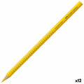 Buntstifte Faber-Castell Colour Grip Gelb (12 Stück)