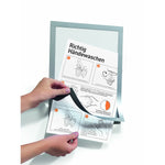 Magnetischer Fotorahmen Durable Duraframe Schwarz (5 Stück)