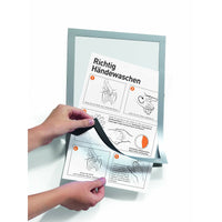 Magnetischer Fotorahmen Durable Duraframe Schwarz (5 Stück)