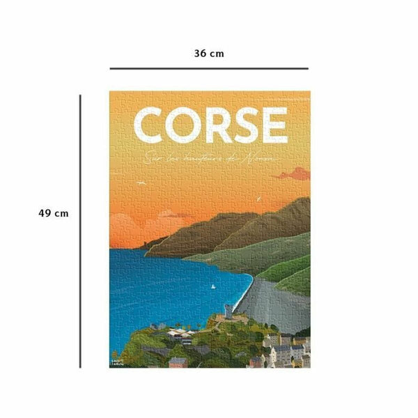 Puzzle Nathan Affiche de la Corse