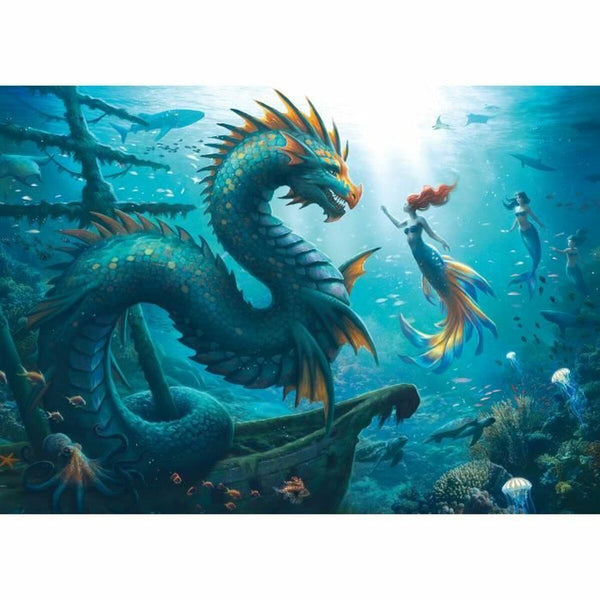 Puzzle Ravensburger Monster 12001434 1000 Stücke