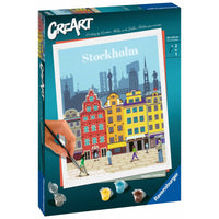 Malen nach Zahlen Set Ravensburger Stockholm