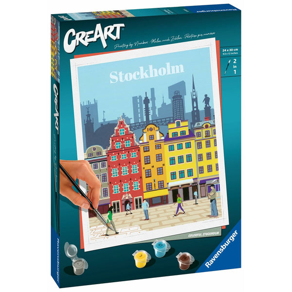 Malen nach Zahlen Set Ravensburger Stockholm
