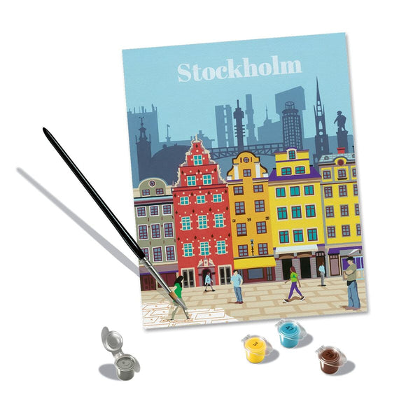 Malen nach Zahlen Set Ravensburger Stockholm