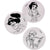 Erstelle Zeichnungen Ravensburger Xoomy Refill Disney Princesses