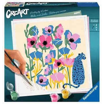 Malen nach Zahlen Set Ravensburger Flowers