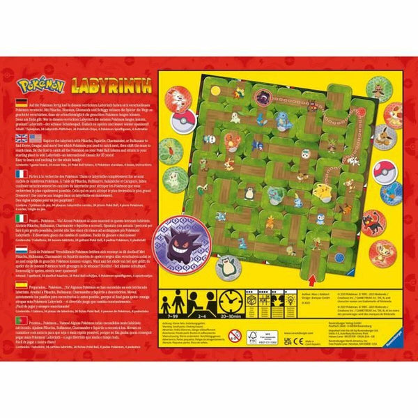 Tischspiel Ravensburger POKEMON Labyrinth (FR)