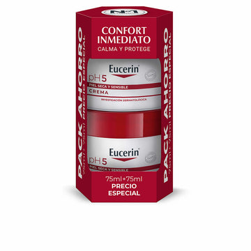 Feuchtigkeitsspendende Körpercreme Eucerin PH5 75 ml 2 Stück