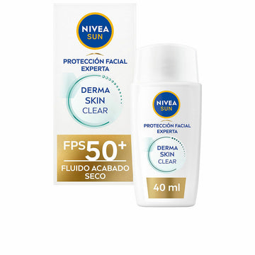Sonnenschutzcreme für das Gesicht Nivea Sun SPF 50+ 40 ml Anti-Schönheitsfehler Helle Haut