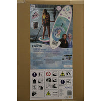 Aufblasbares Paddel-Board mit Zubehör Frozen