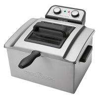 Fritteuse Clatronic PC-FR 1038 Silberfarben 3000 W