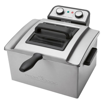 Fritteuse Clatronic PC-FR 1038 Silberfarben 3000 W