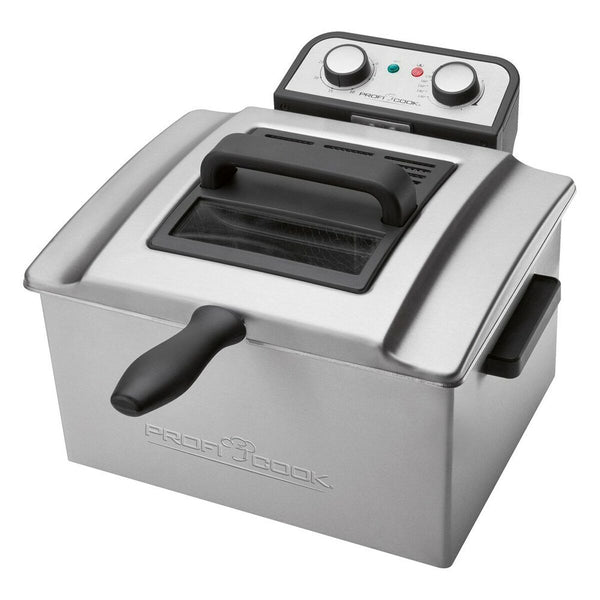 Fritteuse Clatronic PC-FR 1038 Silberfarben 3000 W