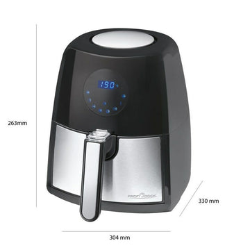 Heißluftfritteuse Proficook PC-FR 1147 H Schwarz 1500 W 2,5 L