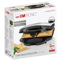 Sandwichmaker Clatronic ST 3778 Schwarz 750 W