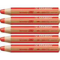 Buntstifte Stabilo Woody 3 in 1 (5 Stück)