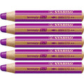 Buntstifte Stabilo Woody Lila 3 in 1 (5 Stück)