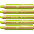 Buntstifte Stabilo Woody grün 3 in 1 (5 Stück)