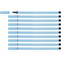 Filzstifte Stabilo Pen 68 Fluoreszierend Blau (10 Stücke)