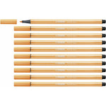 Filzstifte Stabilo Pen 68 Fluoreszierend Orange (10 Stücke)