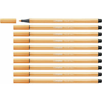 Filzstifte Stabilo Pen 68 Fluoreszierend Orange (10 Stücke)