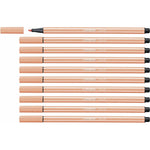 Filzstifte Stabilo Pen 68 Fleisch (10 Stücke)