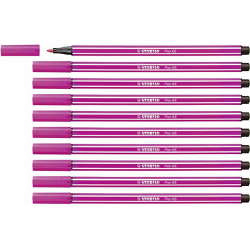 Filzstifte Stabilo Pen 68 Rosa (10 Stücke)