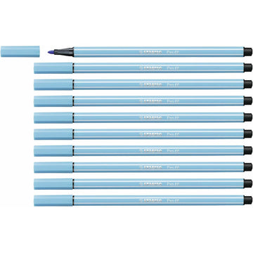 Filzstifte Stabilo Pen 68 Celeste (10 Stücke)