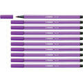 Filzstifte Stabilo Pen 68 Lila (10 Stücke)