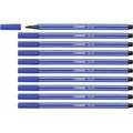 Filzstifte Stabilo Pen 68 Marineblau (10 Stücke)