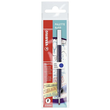Nachfüllung für Kugelschreiber Stabilo Palette Fine Blau (10 Stück) (Restauriert A)